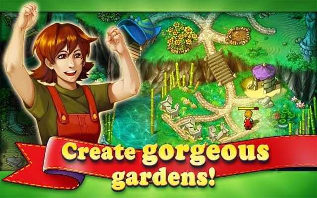 Thưởng thức các màn chơi làm vườn tuyệt vời với gameplay phong phú trong Gardens Inc 4