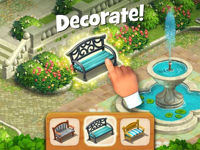 Gardenscapes cho iOS 3.1.0