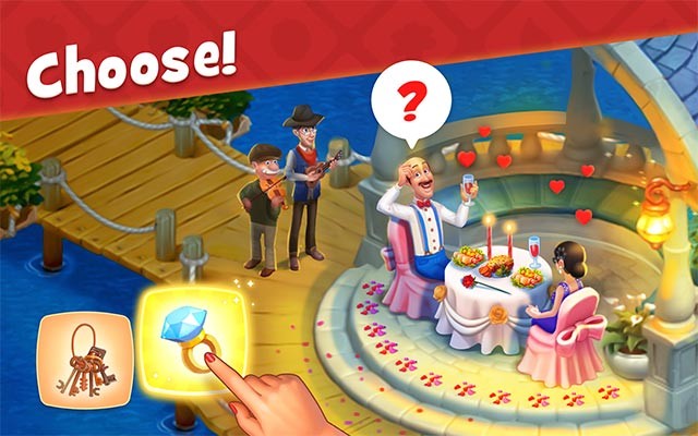 Cuộc phiêu lưu trong Gardenscapes game vẫn tiếp diễn thông qua từng bản cập nhật