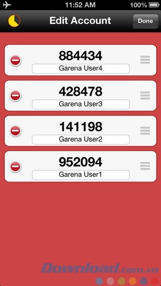 Tùy biến tài khoản