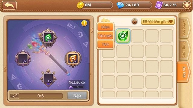 Đá Thô Nguyên Tố