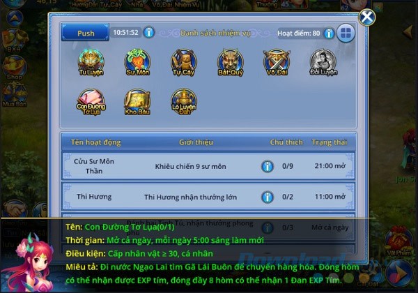 Hệ thống nhiệm vụ