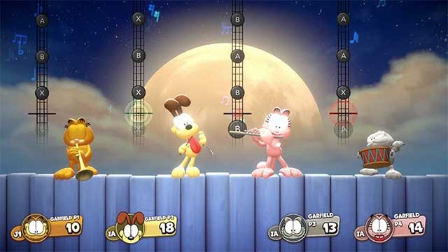 Garfield Lasagna Party là game phiêu lưu hành động vui nhộn về chú mèo Garfield