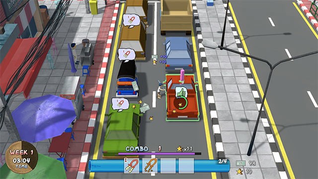 Garland Boy là game mô phỏng bán hàng rong tại ngã tư đường phố với góc nhìn top-down