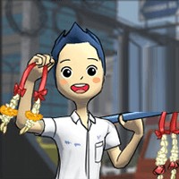 Garland Boy - Game Cậu Bé Bán Hàng Rong Trên Phố
