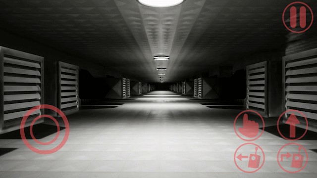 Di chuyển qua các hành lang tối tăm trong mê cung