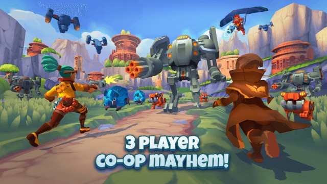 Tham gia các trận chiến co-op 3 người hấp dẫn trong game Gatherers