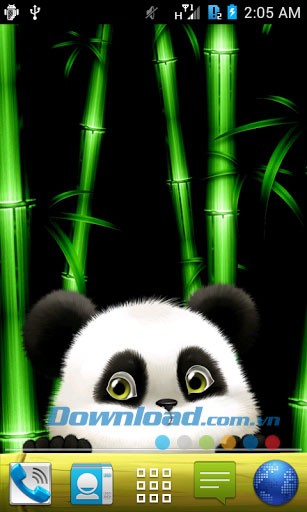 Gấu trúc hình nền động for Android