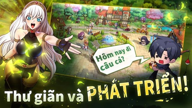 Game nhập vai thư giãn và phát triển