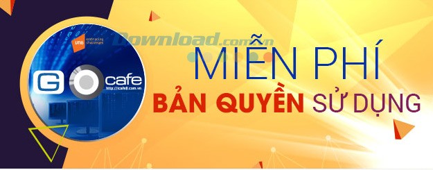 Miễn phí bản quyền cài đặt GCafe Professional