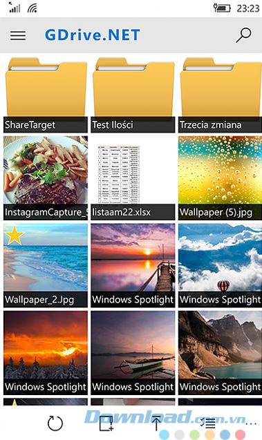 Quản lý Google Drive từ điện thoại