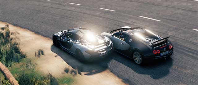 Lái những chiếc xe huyền thoại trong một khu vực rộng lớn