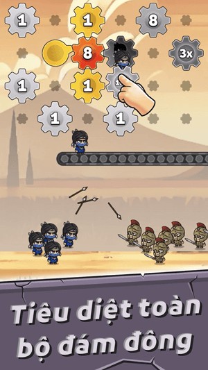 Tiêu diệt toàn bộ đám đông