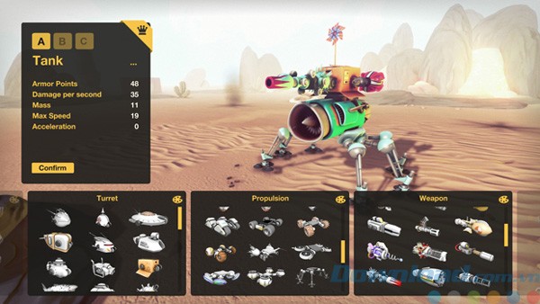 Khả năng tùy biến trong Gear Up