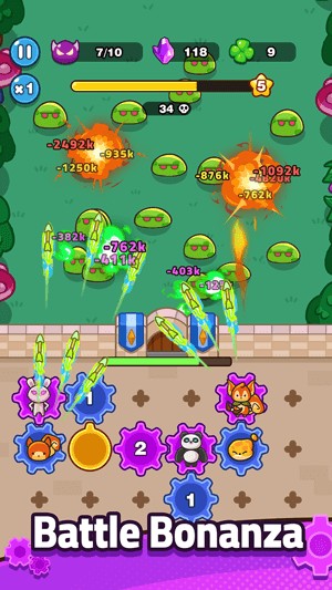 Lối chơi phòng thủ tháp, hợp nhất bánh răng