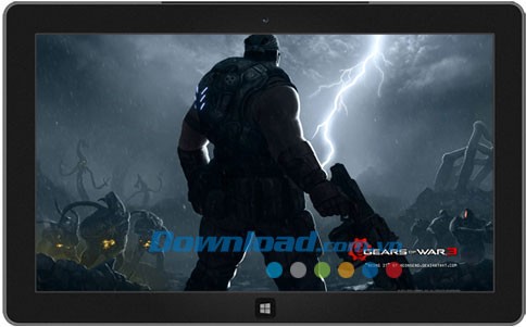 Gears of War 3 Fan Art theme