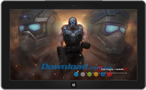 Gears of War 3 Fan Art theme