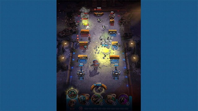 Lao mình vào trận chiến thời gian thực online trong Gears POP