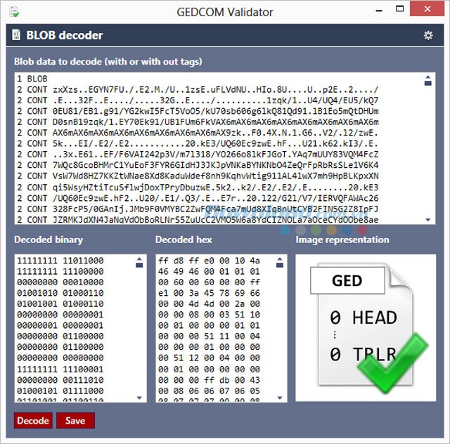 GEDCOM Validator