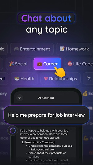 Trò chuyện mọi chủ đề