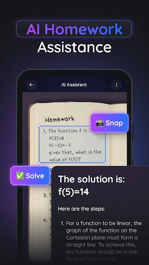 Hỗ trợ làm bài tập về nhà bằng AI