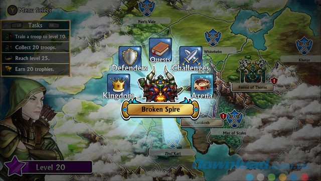 Các chế độ chơi hấp dẫn