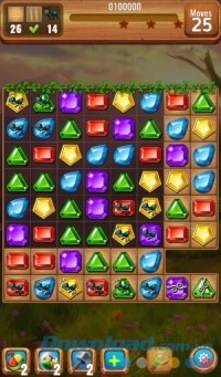 Gems or jewels? cho Android có gameplay match 3