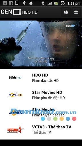 Gen Tivi - Truyền hình cáp for Android