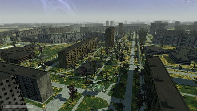 Generation Streets mô phỏng bản đồ thế giới thực kiểu Google Earth