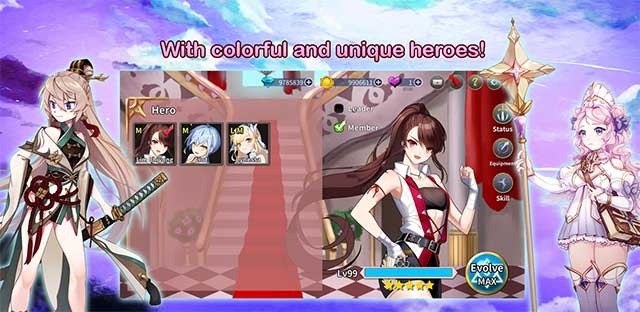 Phát triển và đào tạo các nhân vật yêu thích của bạn, sau đó kết hợp với nhau