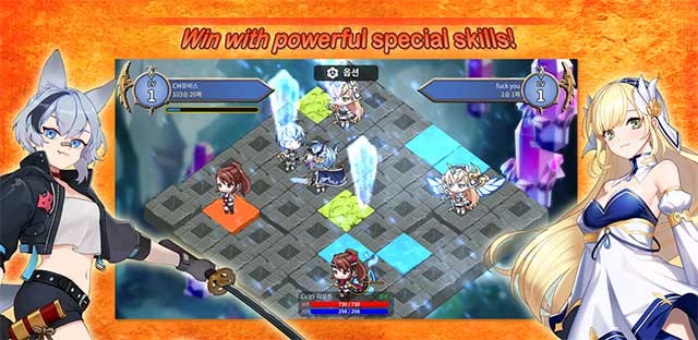 Tham gia các trận PvP thời gian thực với người dùng trên toàn thế giới