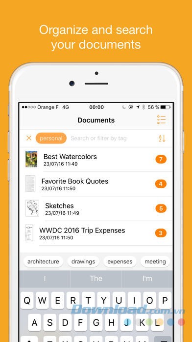 Quản lý file scan