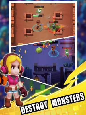 Tiêu diệt quái vật và giành chiến thắng