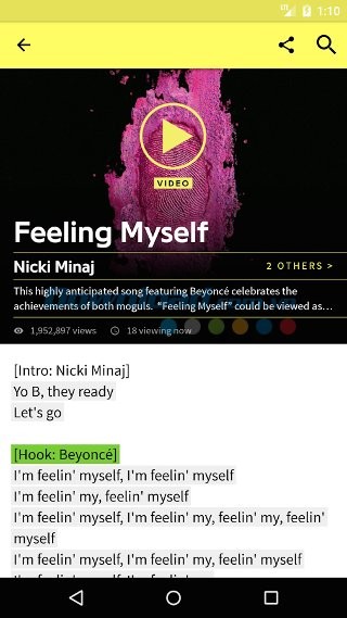 Genius - Song Lyrics & More thông tin bài hát