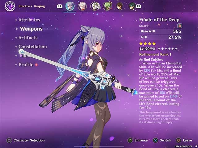 Finale of the Deep Sword sẽ nâng cao sức mạnh của bạn trong các cuộc chiến