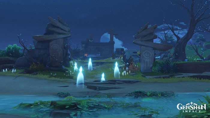 Đảo Tsurumi được bao phủ bởi sương mù dày đặc