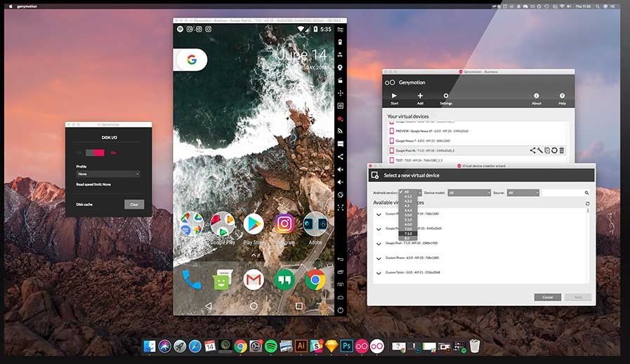 Cập nhật Genymotion mới nhất