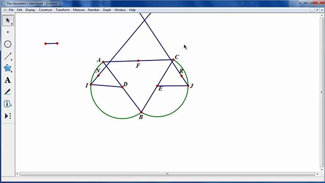 Geometer's Sketchpad hỗ trợ vẽ hình, đồ thị và giải toán chính xác trên máy tính