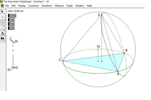 Geometer's Sketchpad cung cấp hàng loạt công cụ với khả năng tùy chỉnh và cá nhân hóa