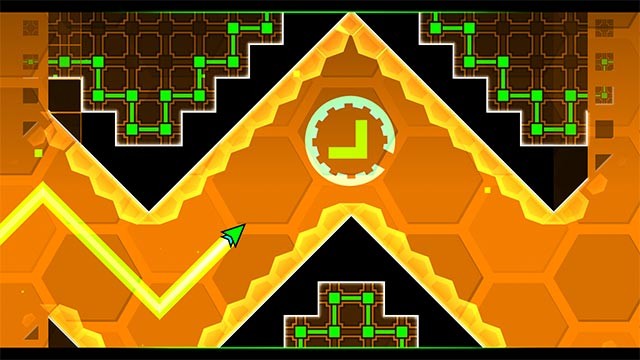 Tận dụng bổ trợ để chinh phục level khó với số điểm cao trong Geometry Dash game