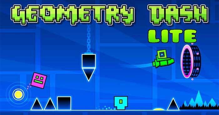 Geometry Dash Lite là phiên bản rút gọn của game phiêu lưu nổi tiếng Geometry Dash