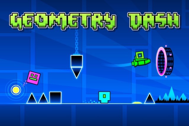 Geometry Dash là game phiêu lưu platformer 2D dựa trên nhịp điệu