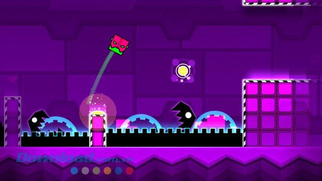 Meltdown là một phần của series Geometry Dash