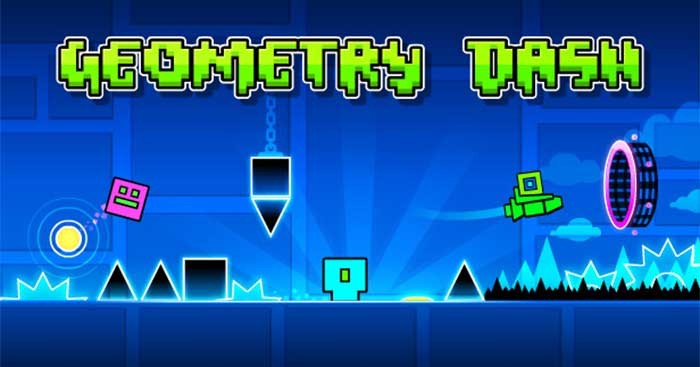 Geometry Dash là game hành động đi cảnh rất được yêu thích
