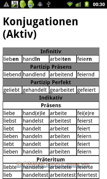 German Verbs