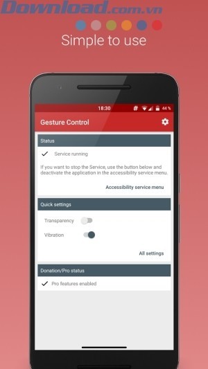 Dễ dàng sử dụng