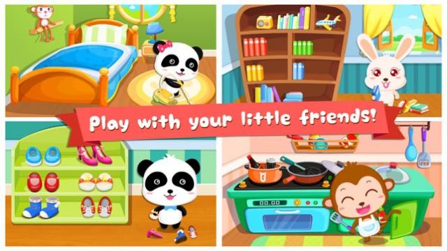 Bé được chơi cùng nhiều người bạn động vật đáng yêu