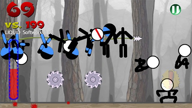 Get Over Here đưa bạn vào cuộc chiến người que gay cấn, đẫm máu