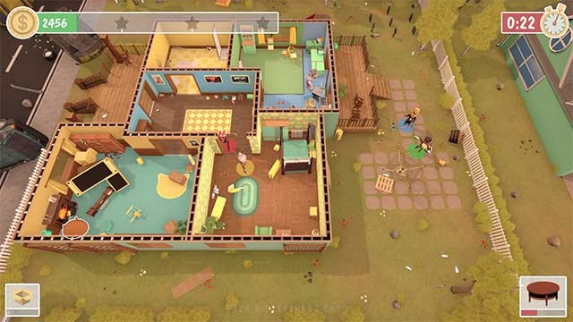 Vượt qua 18 màn chơi hành động vui nhộn trải dài qua 6 stage