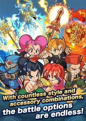 Kết hợp vũ khí và phụ kiện cho nhân vật